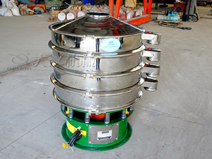 1-5层筛网，可一次性获得2-6种不同粒径的物料