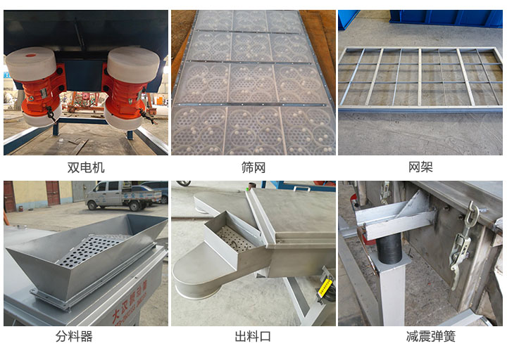 小型振动筛细节图