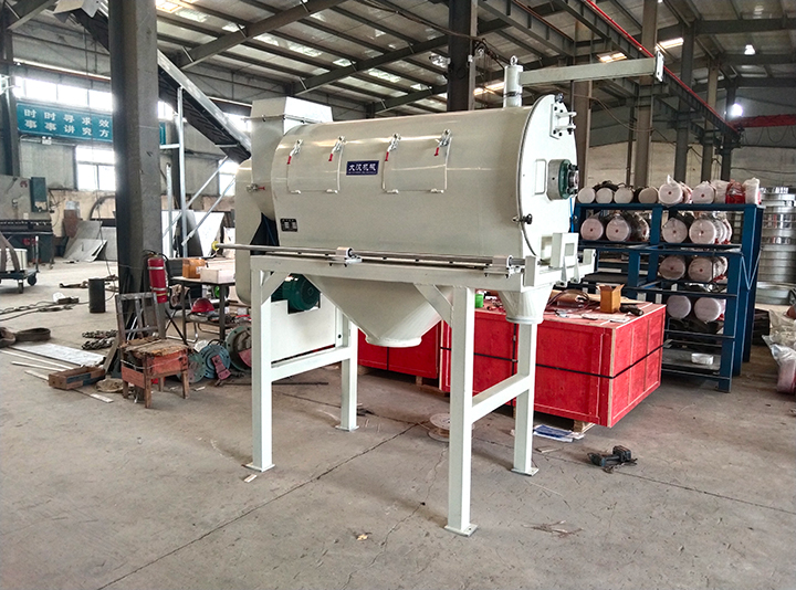 化工粉气旋筛试机现场