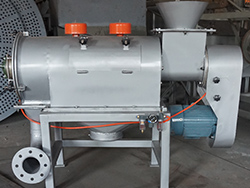 气旋筛处理轻比重、粘度大、易团聚的细粉物料