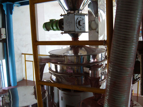 不锈钢旋振筛在树脂粉中的应用