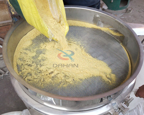 大豆蛋白粉旋振筛试机