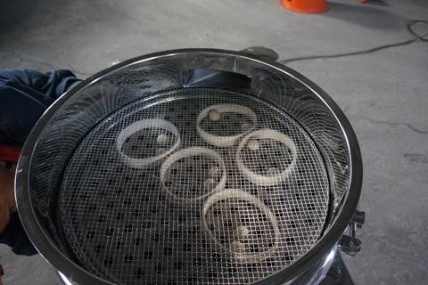 600型全不锈钢旋振筛内部结构