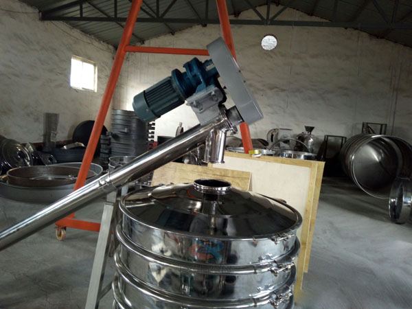 不锈钢旋振筛及螺旋配套