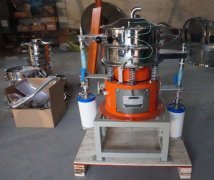 广东400型气体保护超声波旋振筛已发货，邓经理请注意查收！