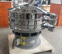 广东1000型不锈钢旋振筛已发货，张经理请注意查收！